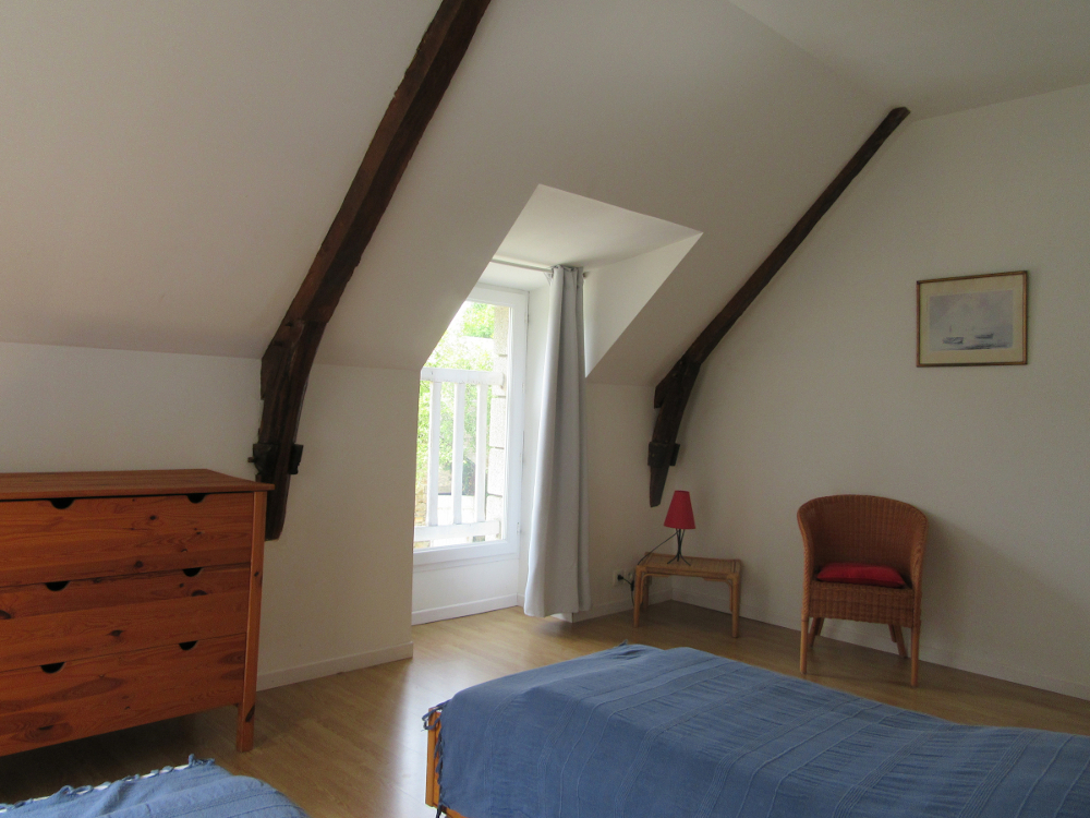 Chambre 1 à l'étage gîte « côté cour »