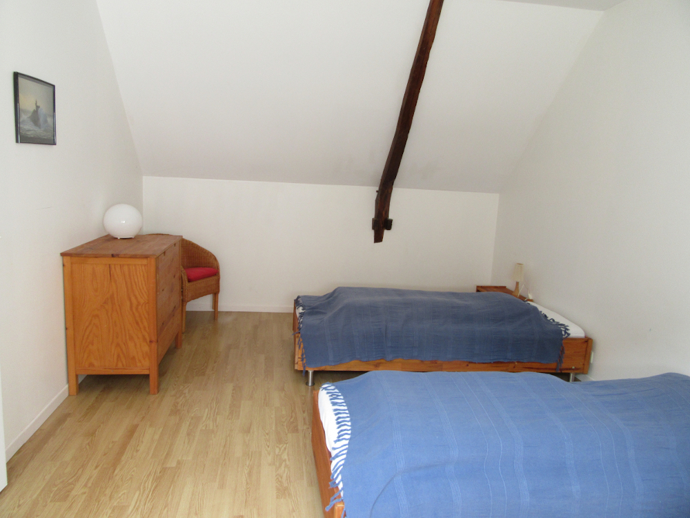 Chambre 2 à l'étage gîte « côté cour »